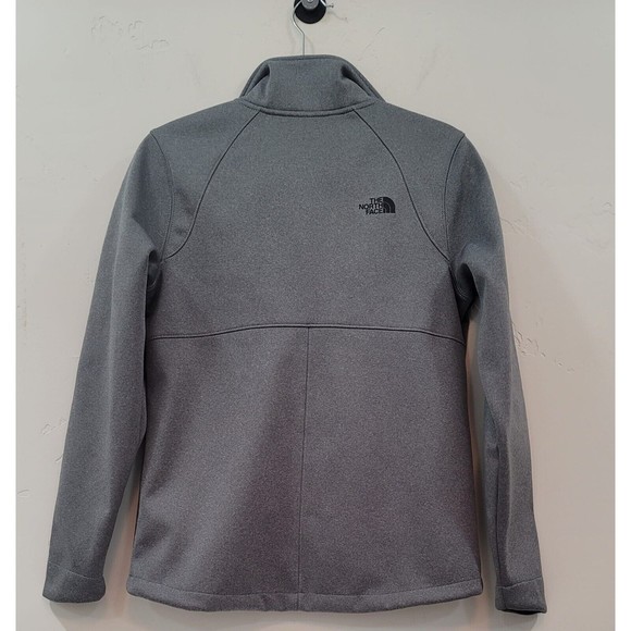 The North Face Women's S/P Apex Risor Grey Jacket Full Zipper - Picture 7 of 10